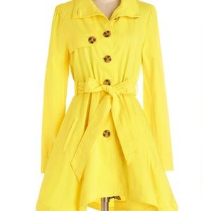 🐝Jack by BB Dakota Yellow Trench S